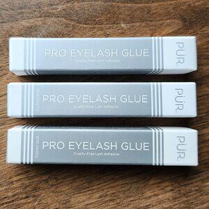 PUR Pro Eyelash Glue BNIP Lot of 3 0.18oz/5g each